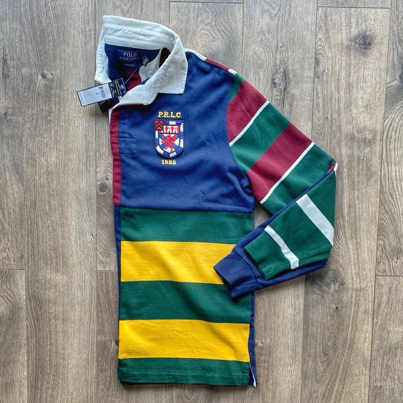 **SOLD** NWT Polo Ralph Lauren Patchwork Polo - Picture 3 of 8
